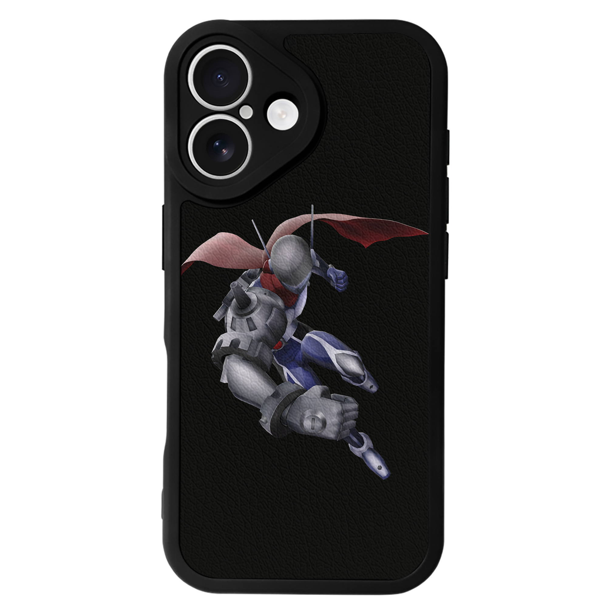 （画像用） Digimon デジタルモンスター/デジモン 【iPhone 16シリーズ対応】シリコンスマホケース（レザー調） 材質：シリコン